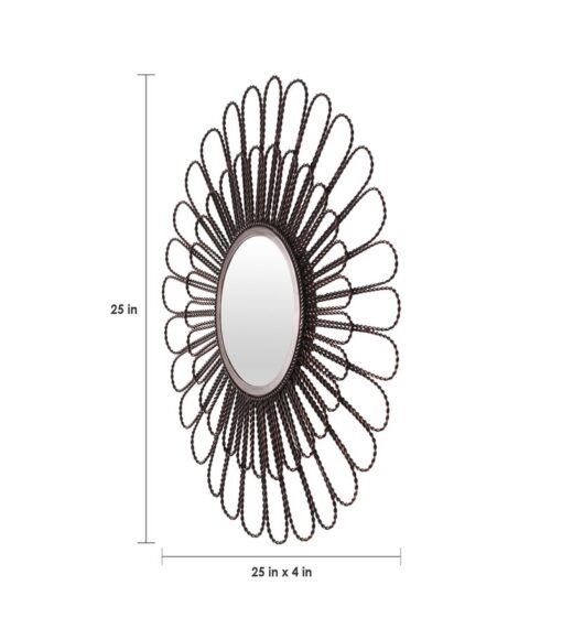 Finish Convex Decorative Wall Mirror By Cocovey - Image 6