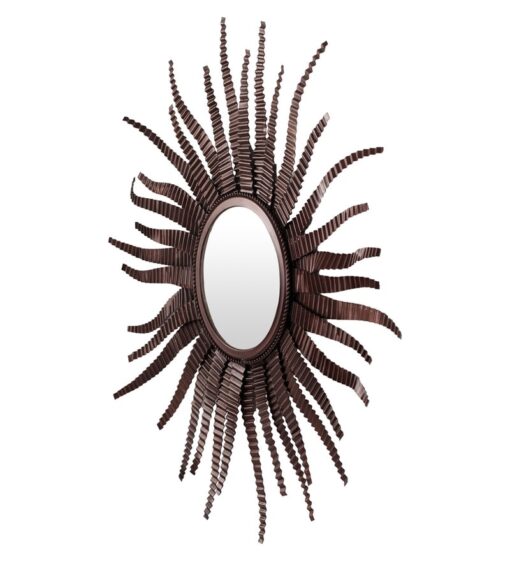 Sunburst Convex Decorative Wall Mirror By Cocovey - Image 3