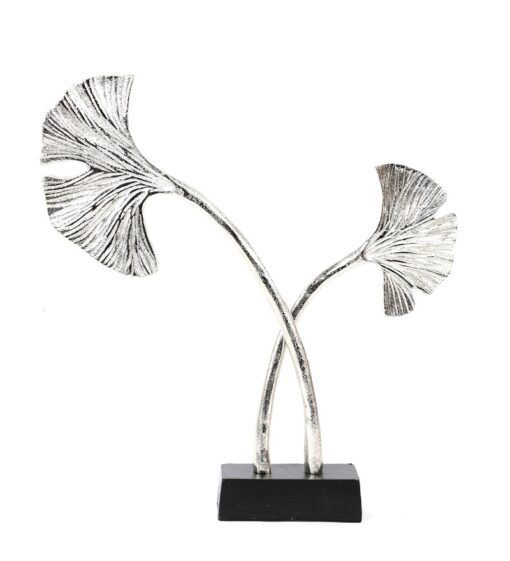 Nickle Antique Aluminium Lily Sculpture by Cocovey - Image 3