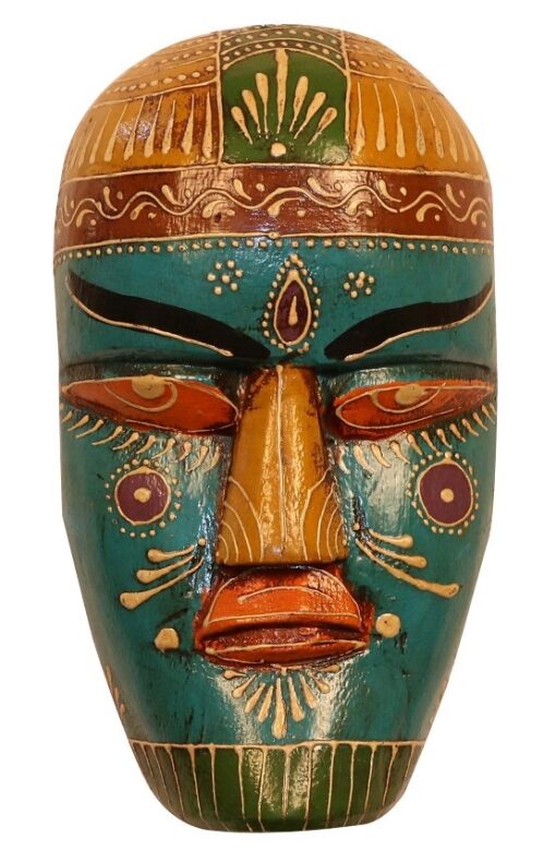 Wooden Tribal Decorative Wall Mask By Cocovey