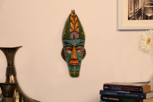 Wooden Tribal Handicrafted Wall Mask By Cocovey - Image 2