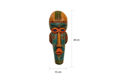 Wooden Tribal Decorative Wall Mask By Cocovey - Image 5