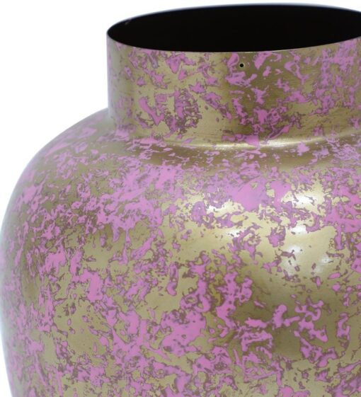 Pink Gold Premium Flower Vase By Cocovey - Image 3