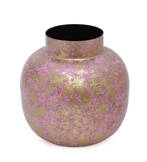 Pink Gold Premium Flower Vase By Cocovey