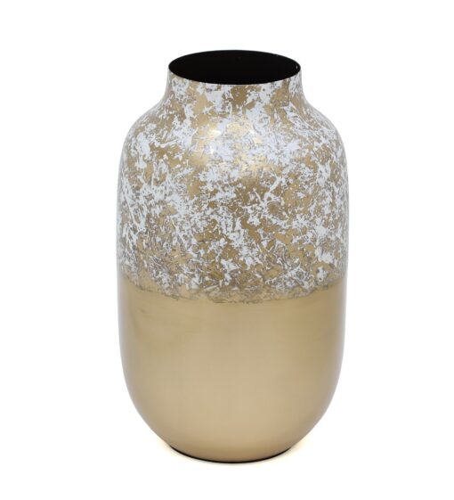 White Gold Premium Flower Vase By Cocovey