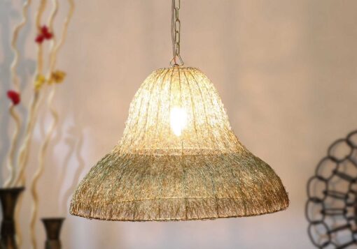 Cocovey Conical Gold Bird Nest Pendant Lamp By Cocovey - Image 2