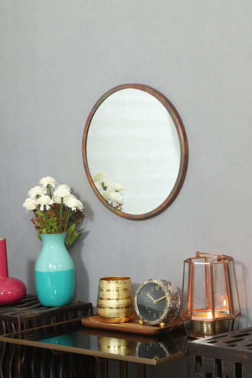 Classic Metal Mirror by cocovey homes