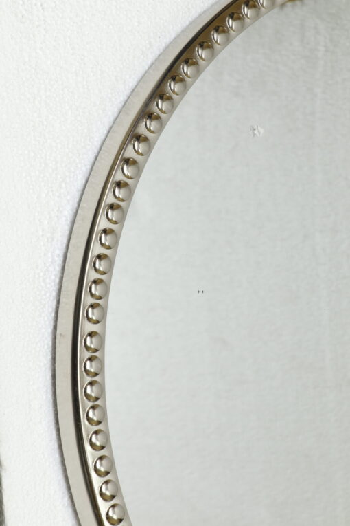 Nickle Metal Wall Mirror By Cocovey Homes - Image 3