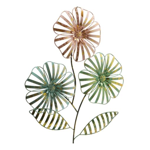 Flower metal orbs wall art by cocovey homes - Image 3