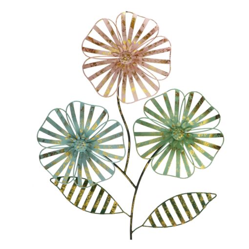 Flower metal orbs wall art by cocovey homes - Image 4