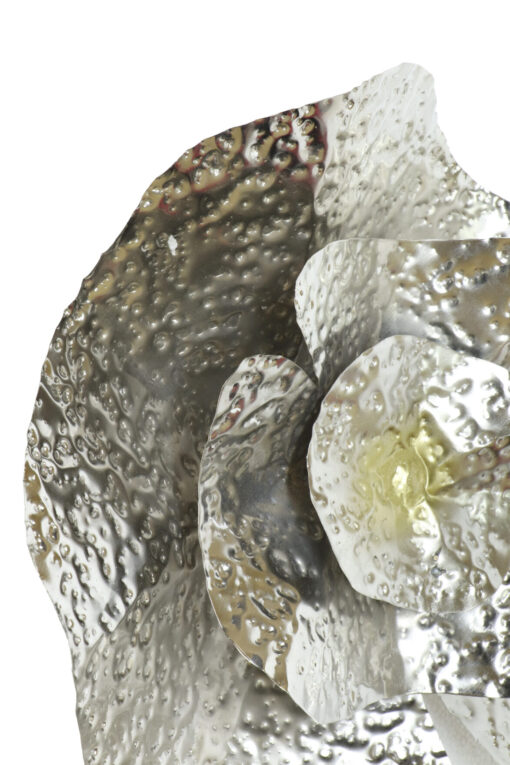 Nickel curled metal florals - Image 3