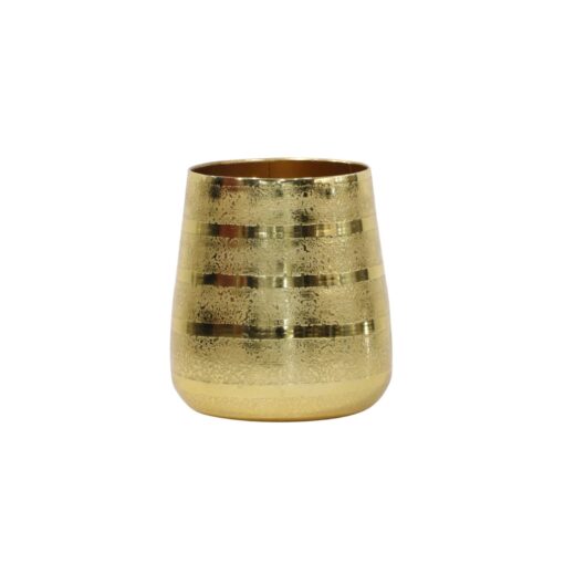 Lustrous gold flower vase - Image 3