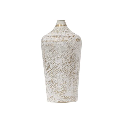 White vessel flower vase - Image 3