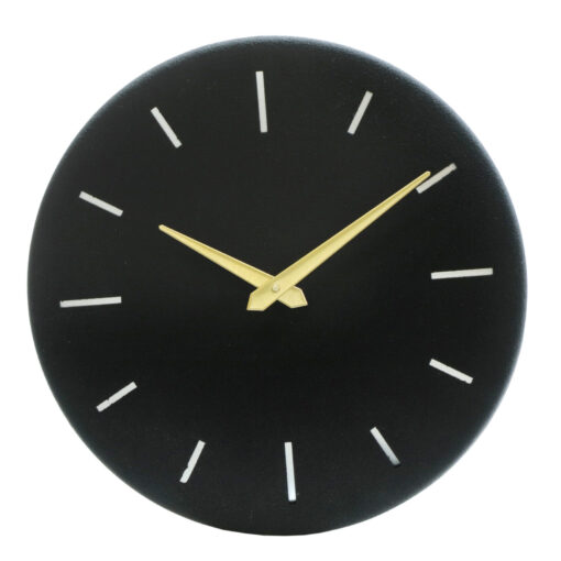 Charming black wall clock by cocovey homes - Image 3