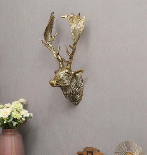 Gold Antique Wall Head